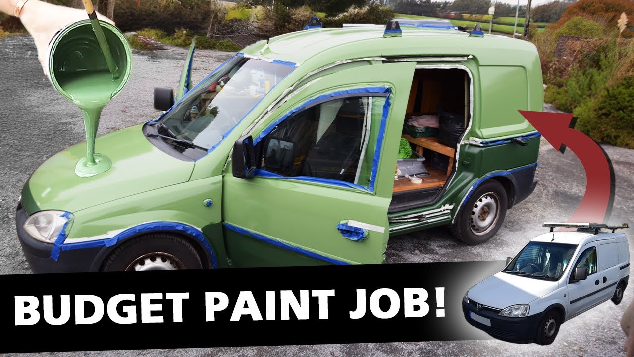 How to PAINT A VAN for Less than £200!