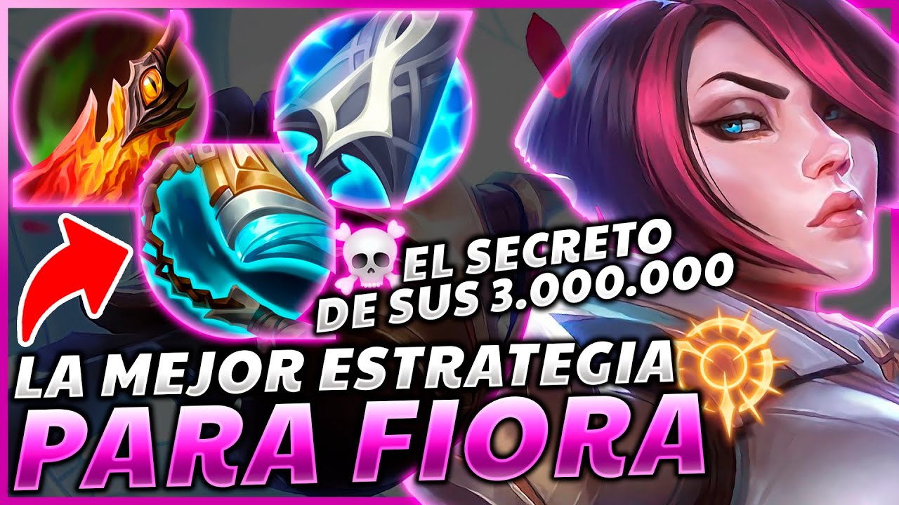 😨¡ESTO FUE LO QUE DESCUBRÍ de un MAIN FIORA con 3.000.000 MAESTRIA EN RANKED! *100% VIDA en 4 HITS*