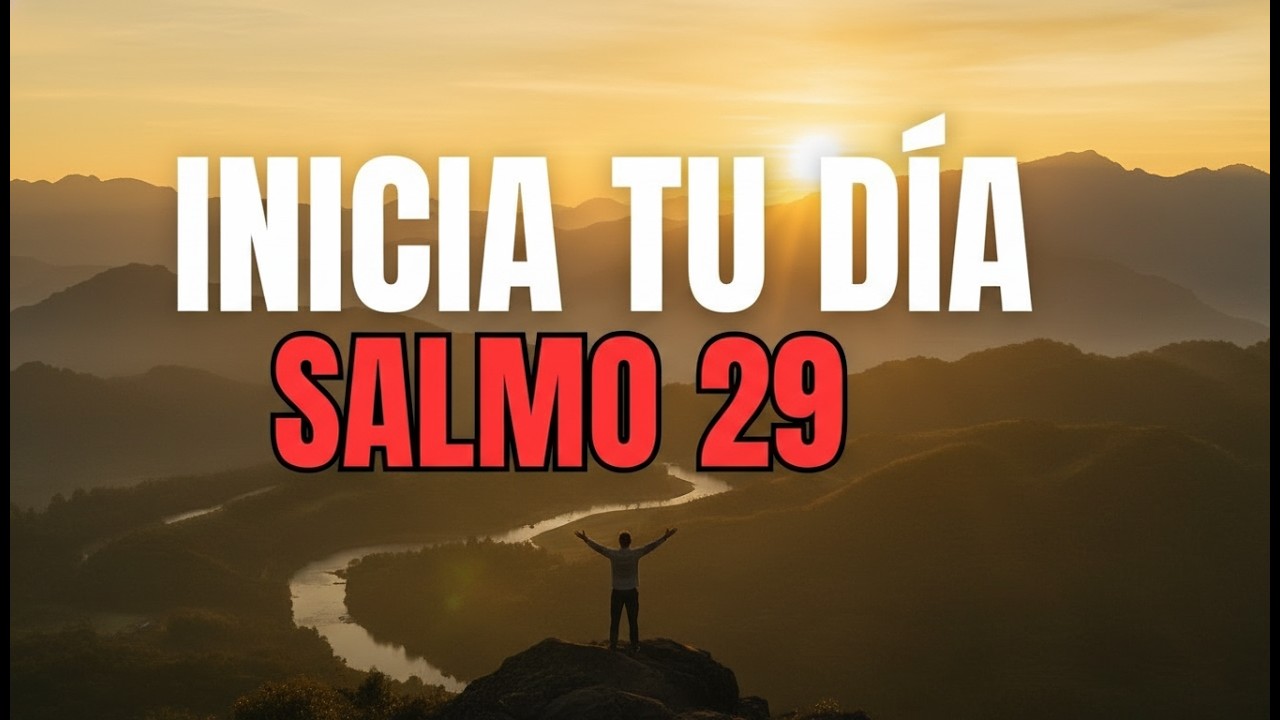 ORACIÓN DE LA MAÑANA con el SALMO 29 | La Voz de Dios Trae Poder y Paz