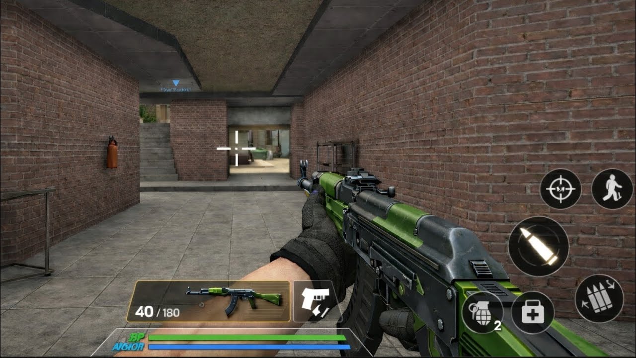 Intense FPS Gameplay with AK-47 | Epic Close-Range Battle 🔥 #13