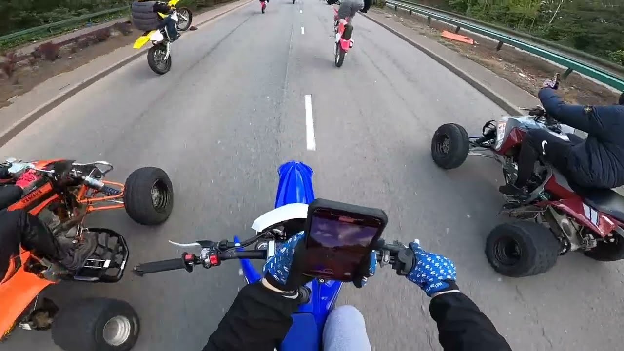 YAMAHA YZ125 RAW POV