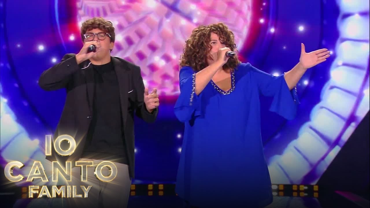 Io Canto Family - Francesco Costabile e mamma Daniela in 