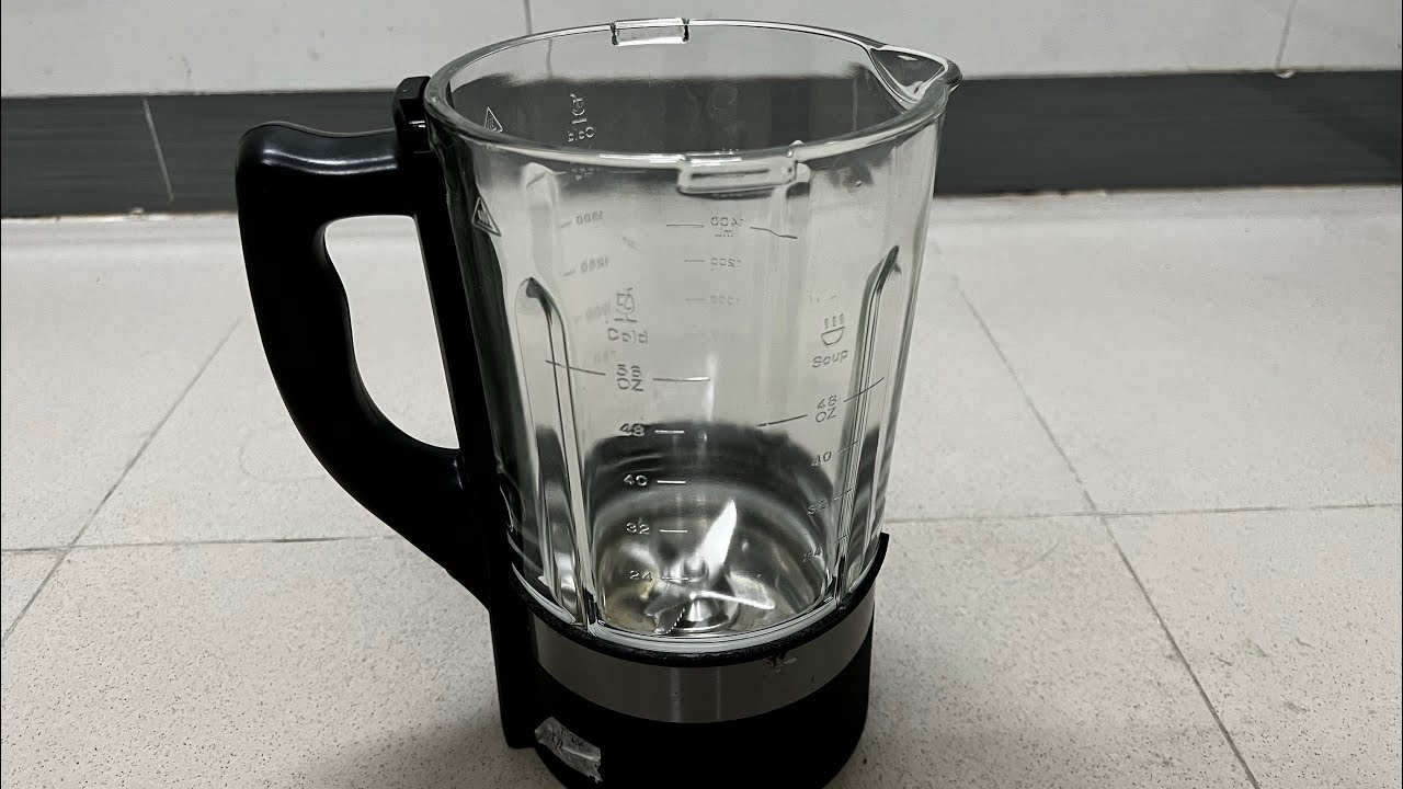 Hướng dẫn thay cốc thủy tinh máy làm sữa hạt bị rơi vỡ