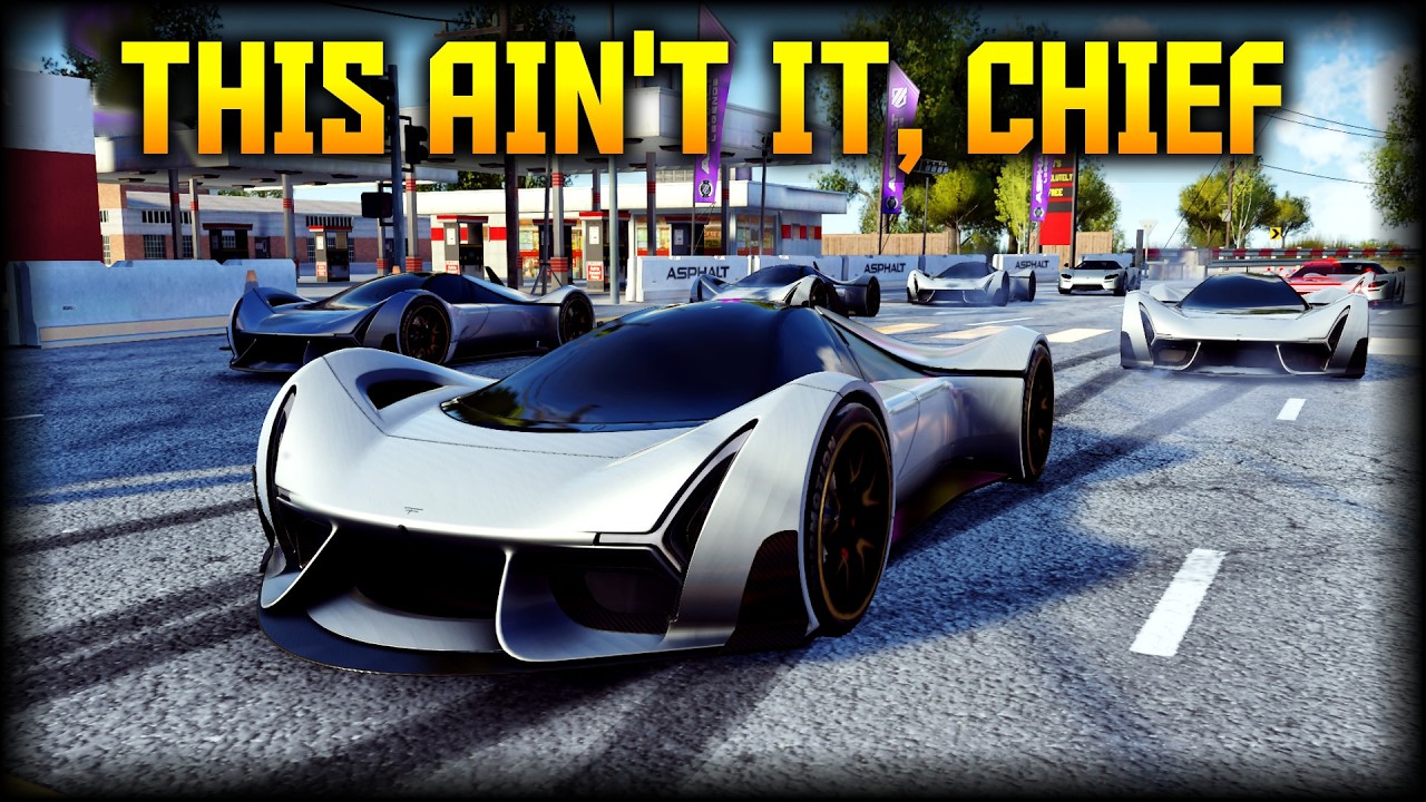 Is This Supposed to Be a Strong Car?? - Ferrante Design Elytron in Multiplayer (Asphalt Legends)