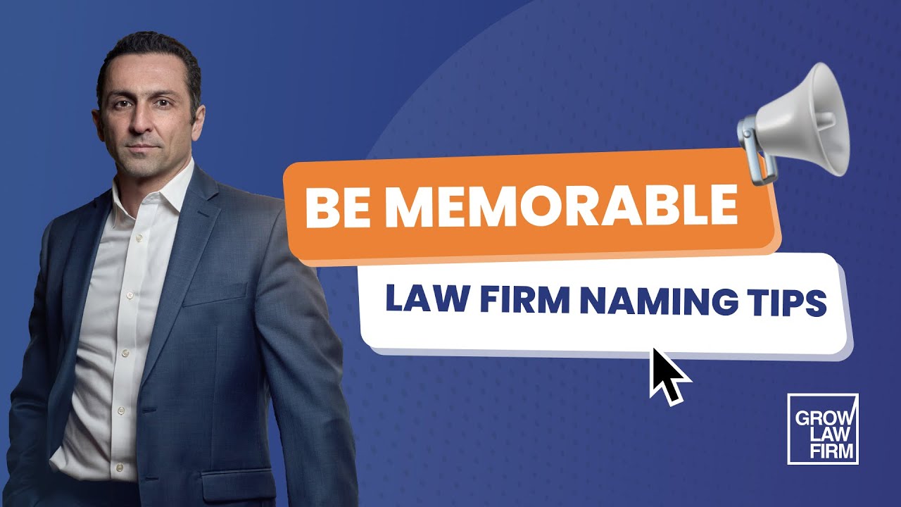 How to Choose the Best Law Firm Name for Your Practice