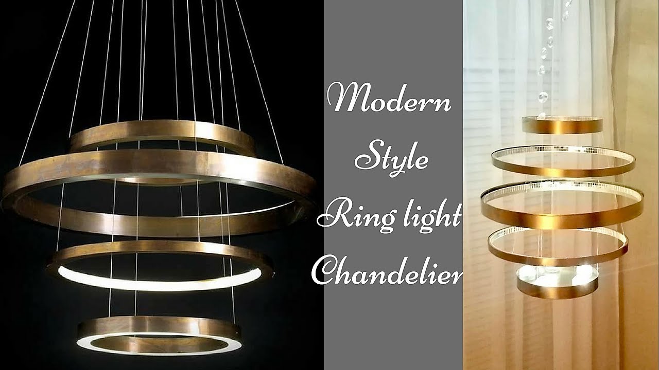 Diy Ring Chandelier |Inexpensive Modern Home Decor Request from an Instagram follower