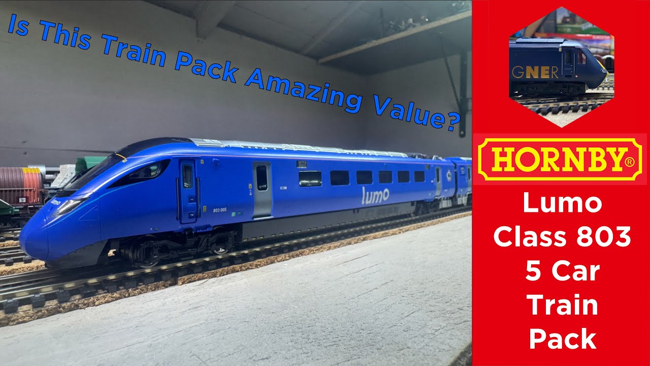 Lumo Class 803 5 Car Train Pack | Hornby | Is this train pack amazing value?