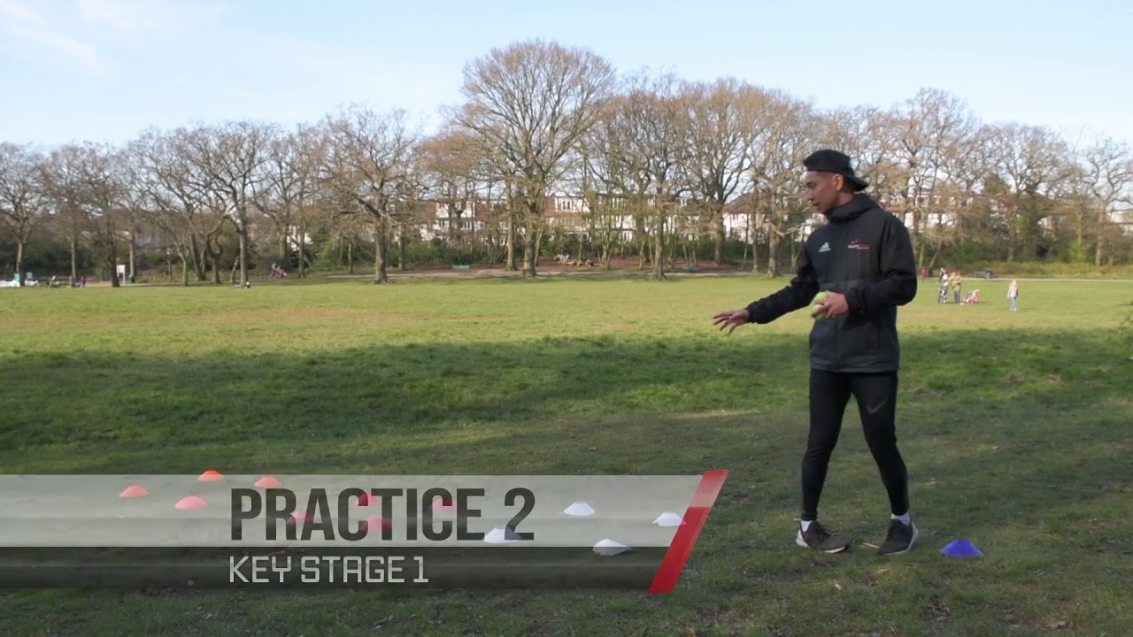 Children's Home PE Lesson KS1 - Throwing & Catching