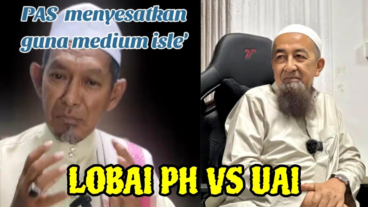 PAS parti ajaran songsang. Dengar baik2 jawaban UAI. Lama sangat lebai PH ni duk dlm gua 