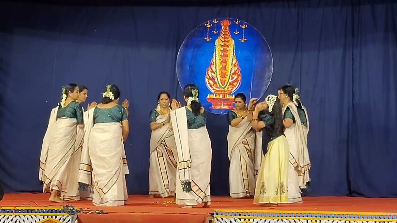 Thiruvaathirakali at Vadakkunathan Temple by Abeli Punkunnam