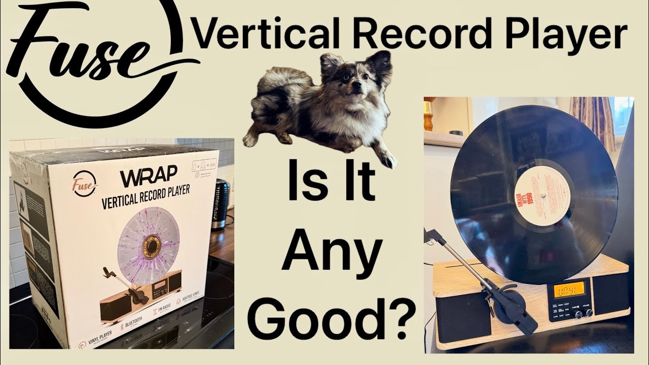 Fuse WRAP Vertical Record Player, Is It Any Good? @Techmoan @Mymatevince 