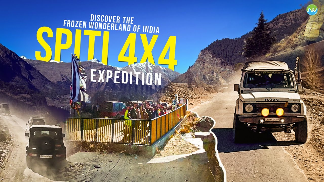 Dare to Conquer Spiti in January? Winter Spiti 4x4 Expedition | 4K Cinematic Adventure