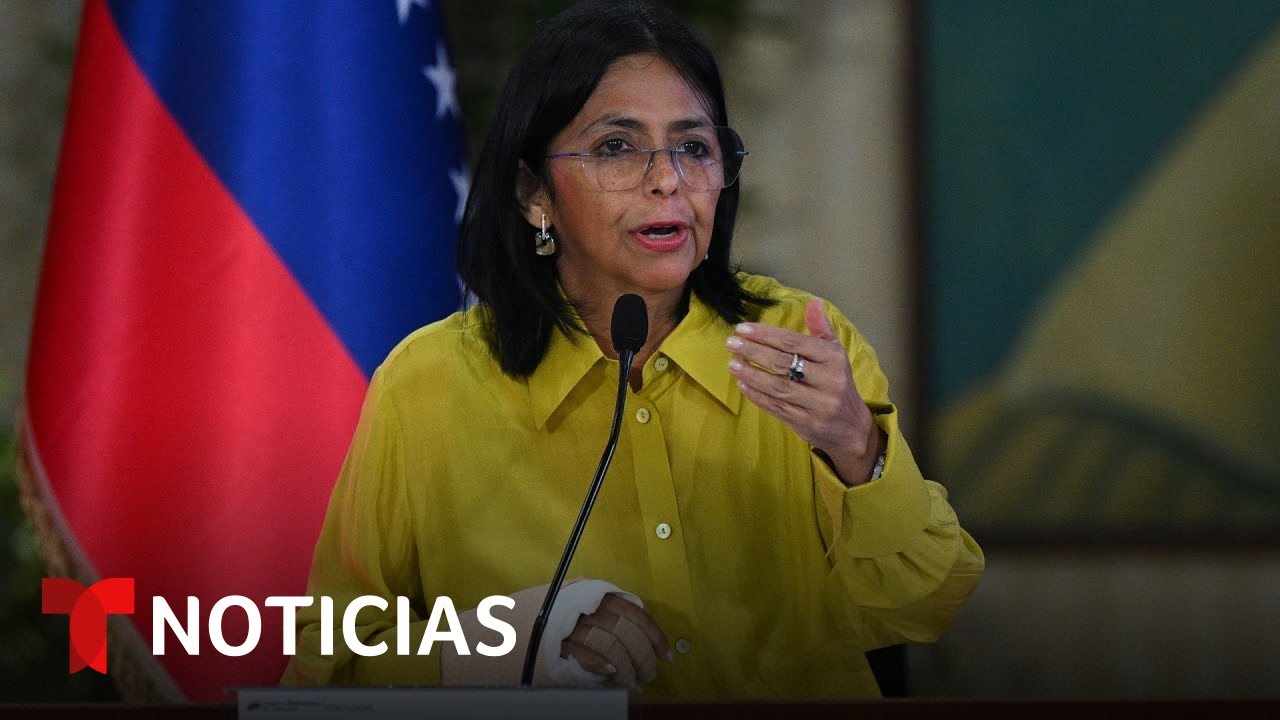 Delcy Rodr&iacute;guez da se&ntilde;ales de desear un acercamiento entre Venezuela y EE.UU. | Noticias Telemundo