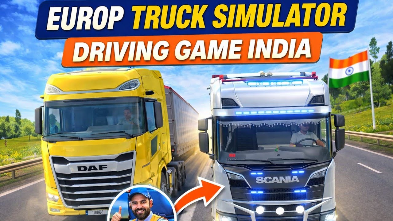 Euro Truck Simulator 2 India Mod Gameplay 🚛 | Realistic Truck Driving
