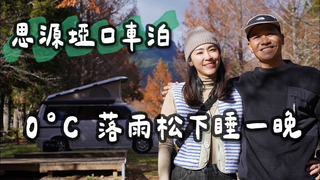 思源埡口車泊｜武陵農場 0 °C落羽松下睡一晚