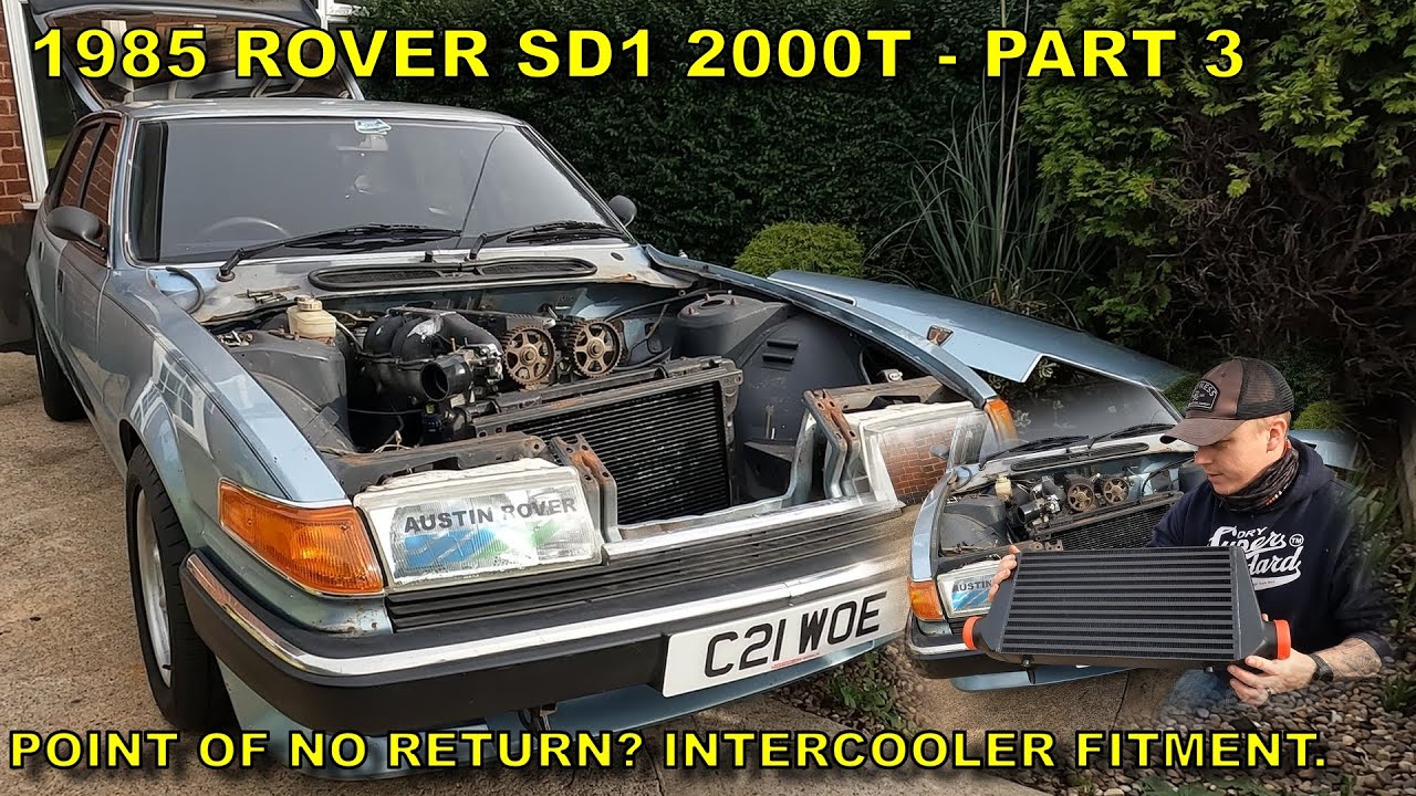 1985 Rover SD1 2000T - Part 3 - Engine bay modifications