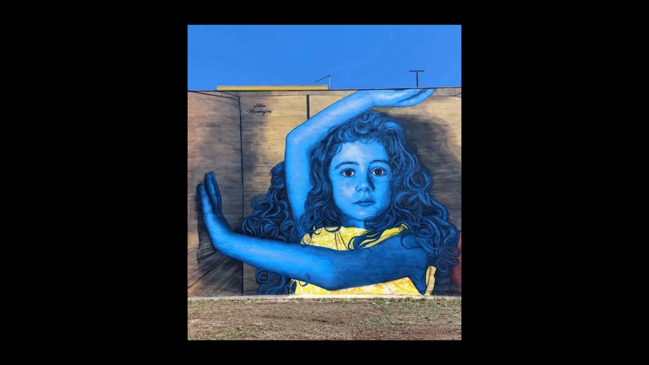 The Power of Street Art Banksy style. V 25 LXX.