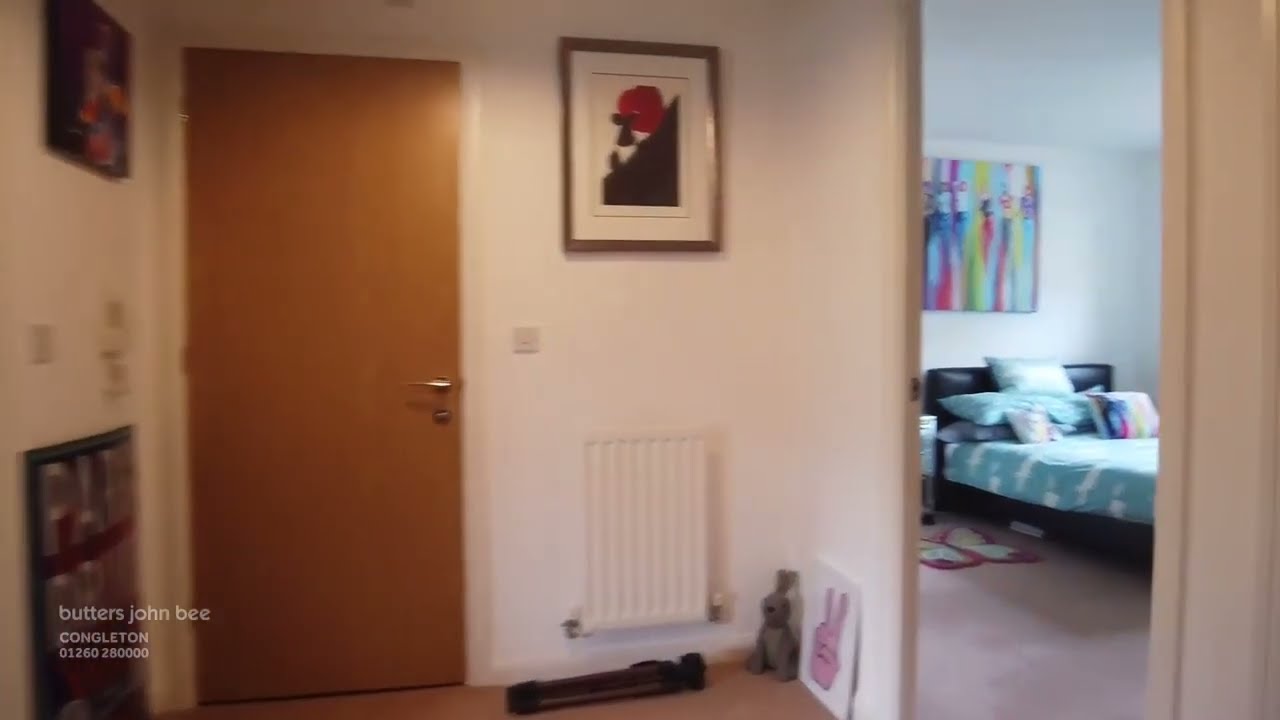 Virtual Viewing of Mill Green, Congleton, 2 bed Apt For Sale from butters john bee estate agents