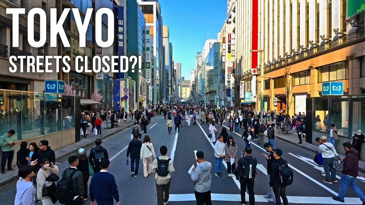 😍Everywhere Is Photogenic | Crowded Ginza Walk in Ginza Chuo-ku Tokyo Jp  2026 4kHDR