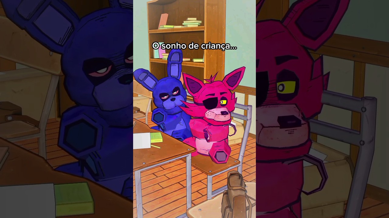 O sonho de crian&ccedil;a (FNAF/P3D) #animation #anima&ccedil;&atilde;o #humor #comedia #fnaf #shorts #short