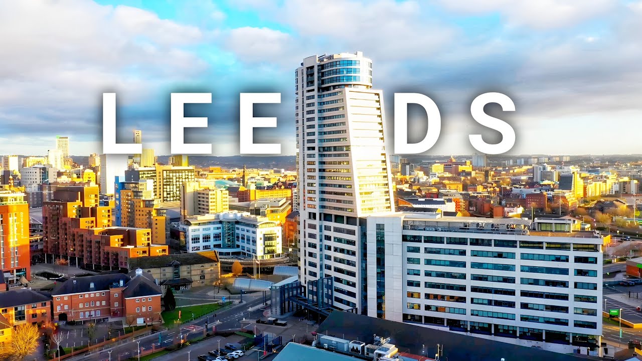 Leeds City In England 🏴󠁧󠁢󠁥󠁮󠁧󠁿 In 4K |