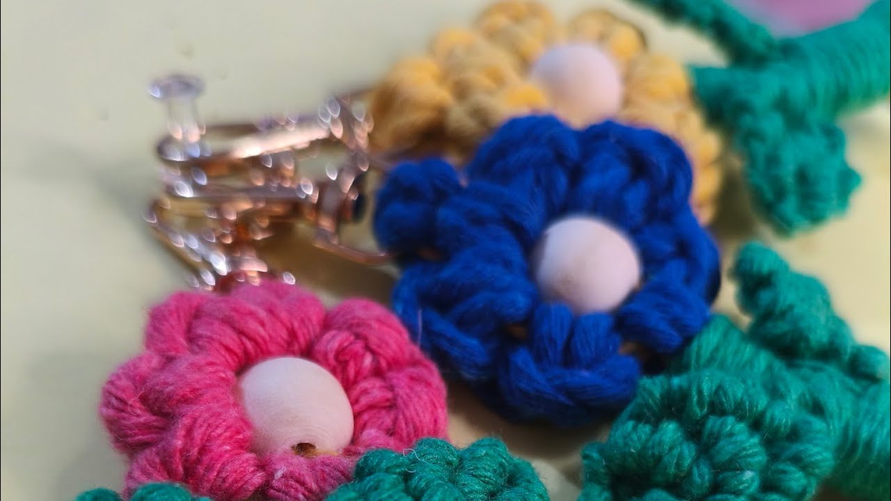 Chaveiro de Flor em Macramê 🌼 Passo a Passo Fácil | Ideia Linda para Vender + Renda Extra #macrame