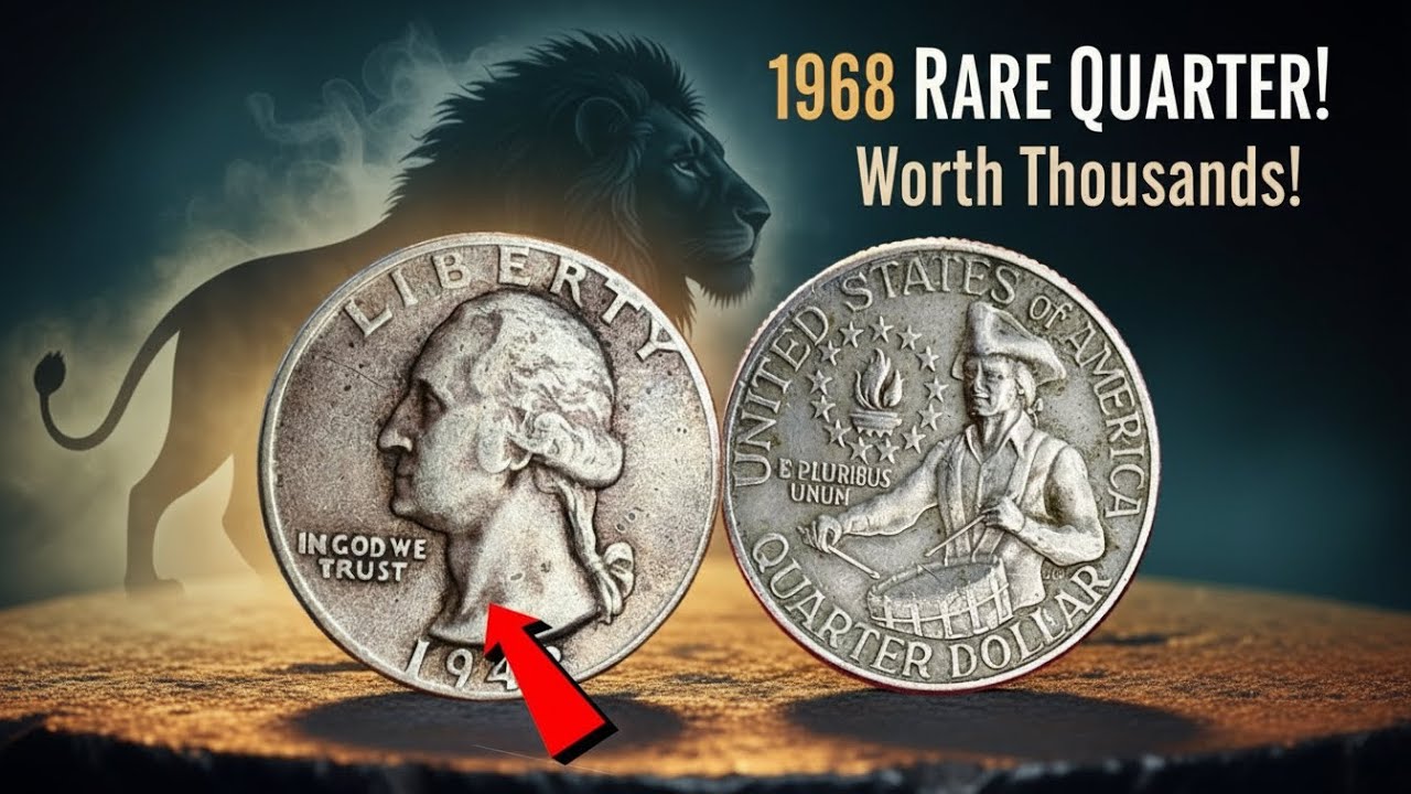 1968 Quarter Dollar Value &ndash; Rare Errors & High-Value Coins You Should Look For