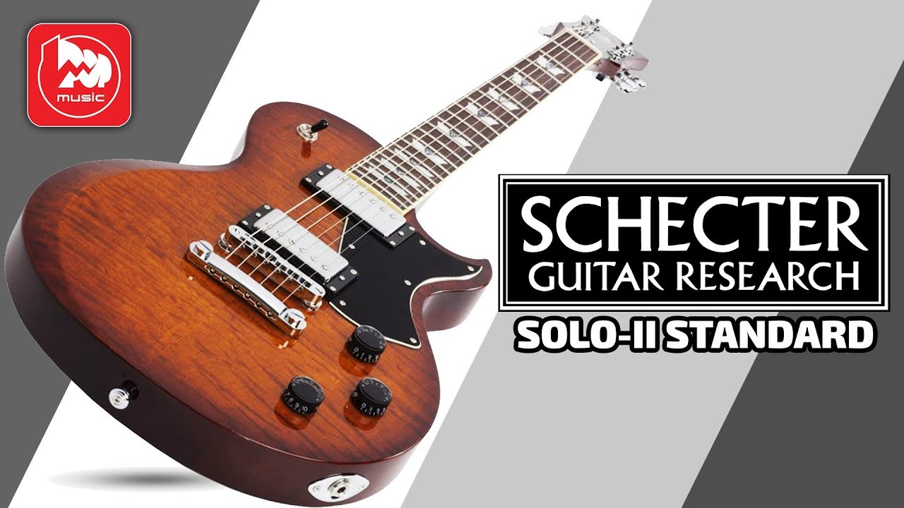 SCHECTER SOLO II STANDARD - электрогитара Les Paul