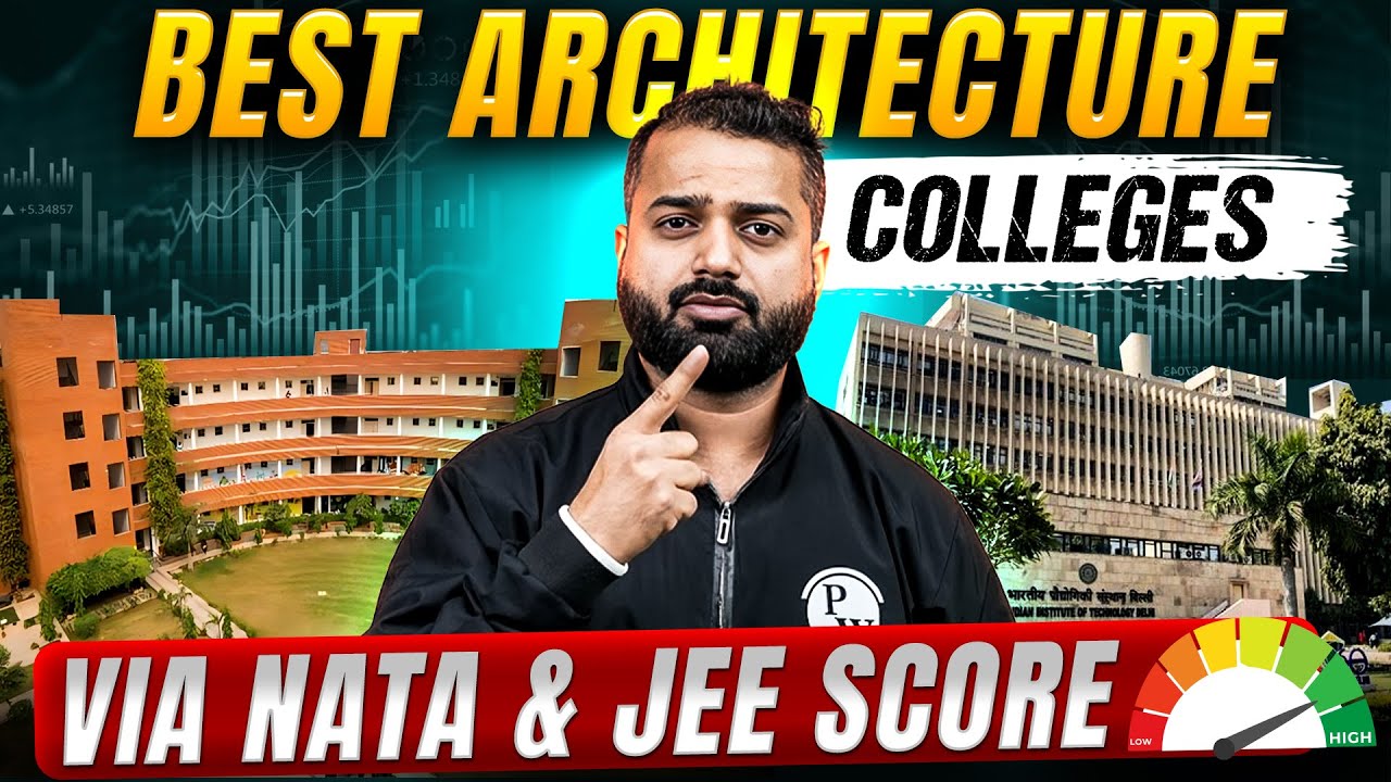 Top Architecture Colleges in India via NATA & JEE | Best B.Arch Institutes You Must Target!🎓