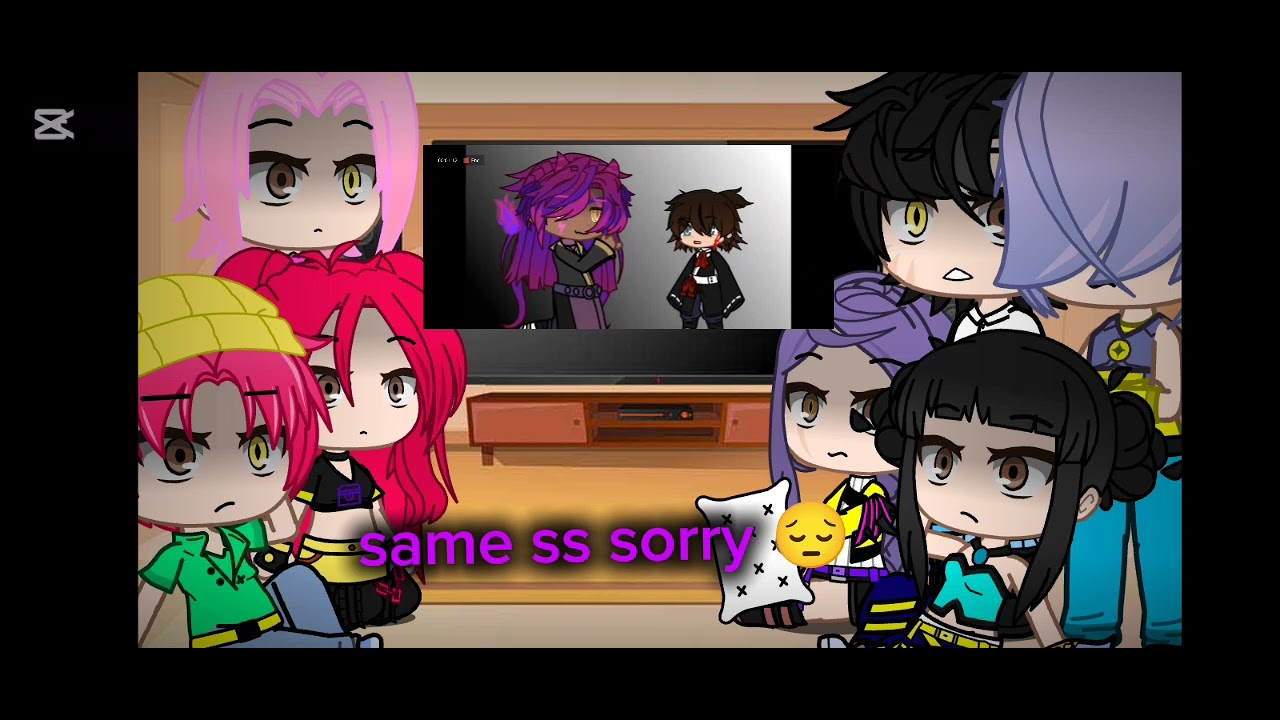 Kpop demon hunters react to baby saja angst cr: @nyxslullaby it's cringe and rushed sorry