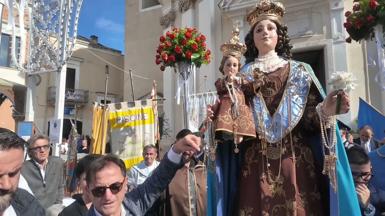 Maria SS di Buterrito  2025 Ceglie del Campo processione della domenica mattina