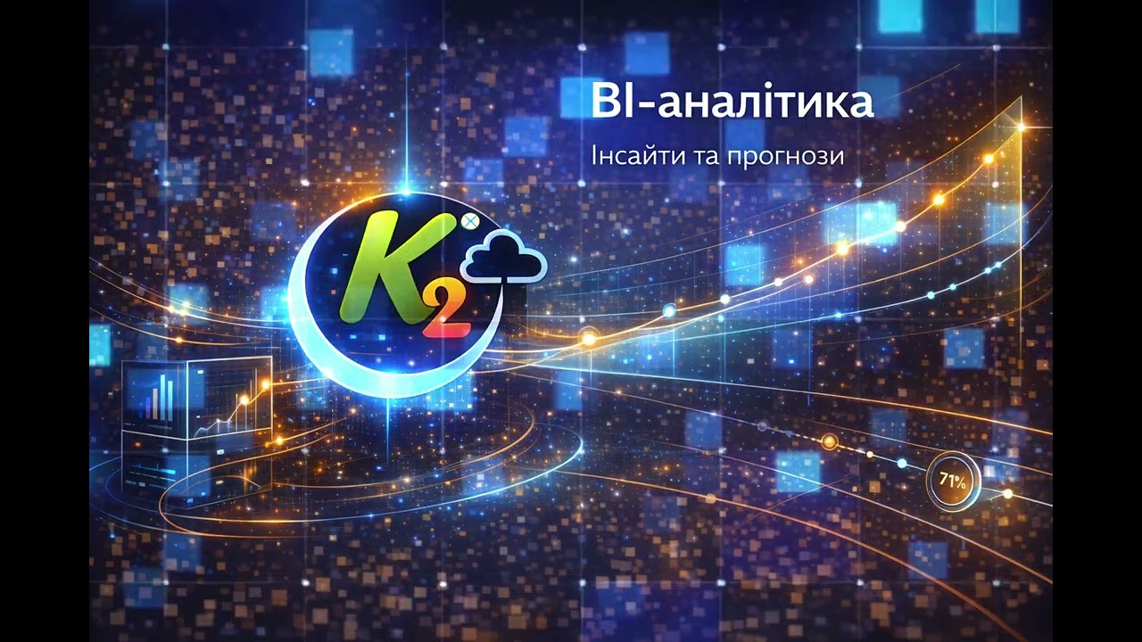 K2 Cloud ERP — гібридна українська ERP-платформа: модулі, технології, BI та незалежність бізнесу