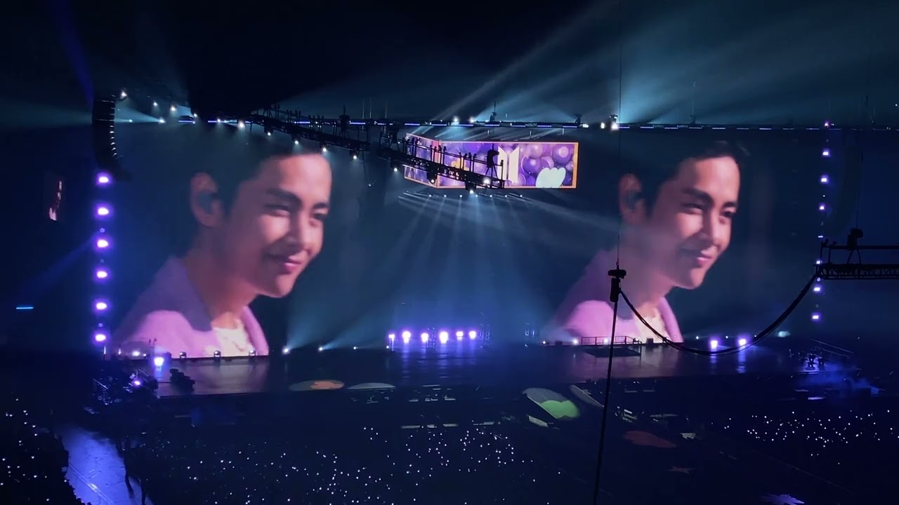 4K Telepathy + Outro: Wings (BTS) Permission to Dance in Las Vegas 4/16/22 Day 4