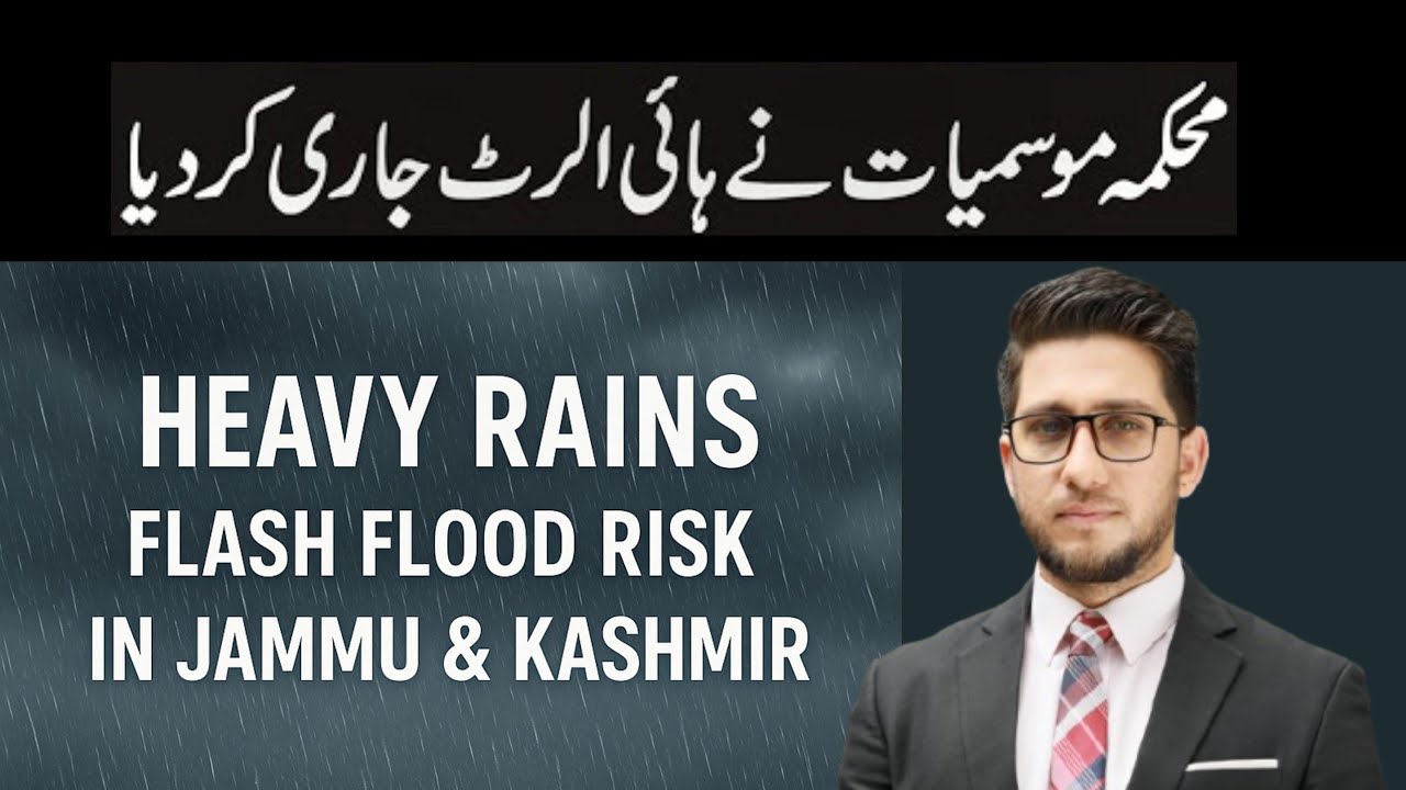 Heavy Rains, Flash Flood Risk in Jammu & Kashmir: MeT Issues Al*ert
