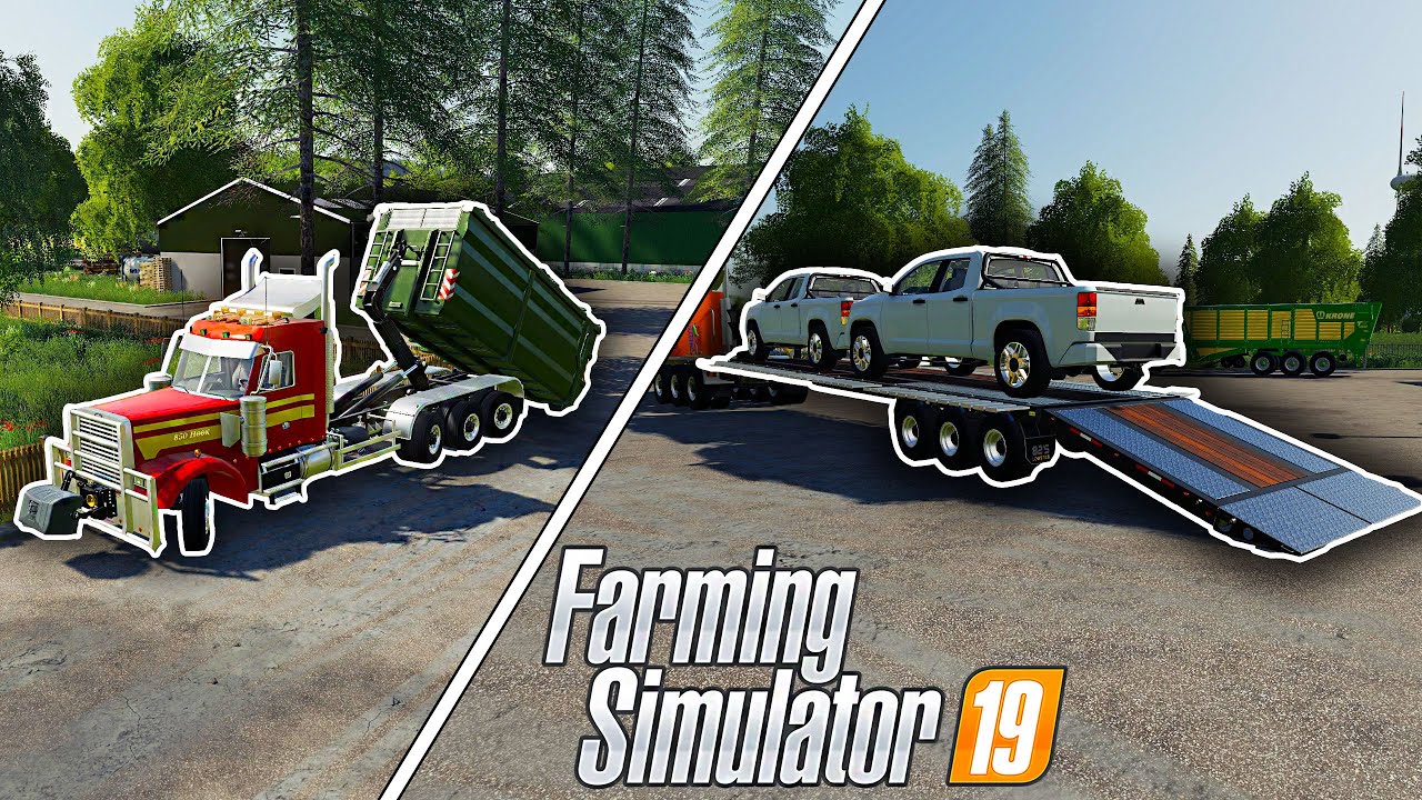 ITRUNNER - BSM TRUCK 850 - VERSATILE TRANSPORT TRAILER - Farming Simulator 19 Mods #40 | Radex