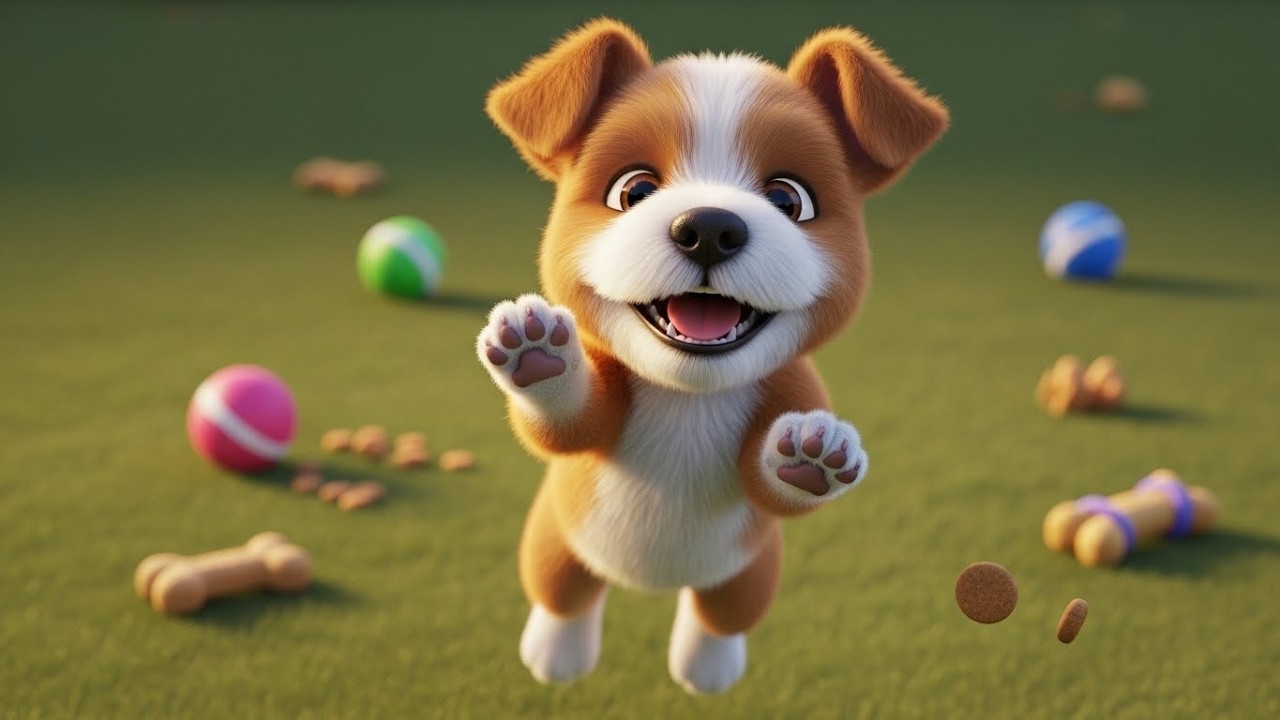 Щенок Пого учится делиться 🐶🤝💖 | Мультфильм для детей и весёлые приключения