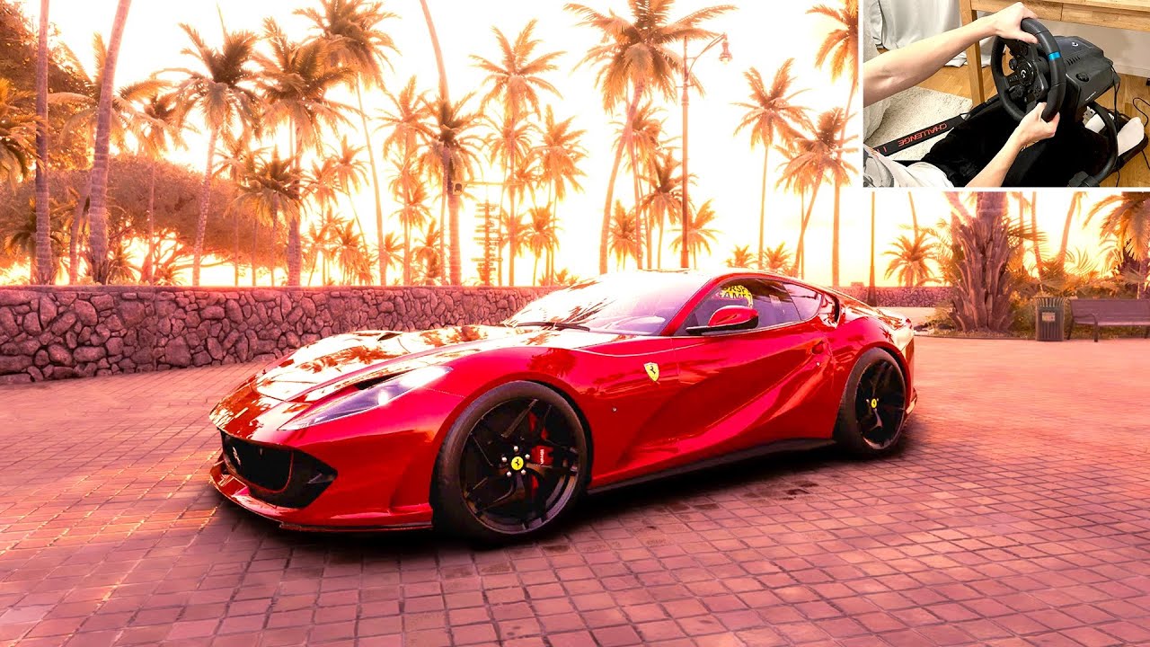 FERRARI 812 V12 | THE CREW MOTORFEST | 4K 60fps | Logitech G923