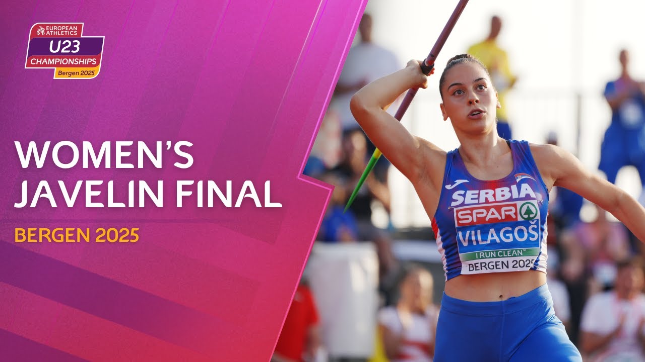 Women’s Javelin Final | Bergen 2025 European Athletics U23 Championships