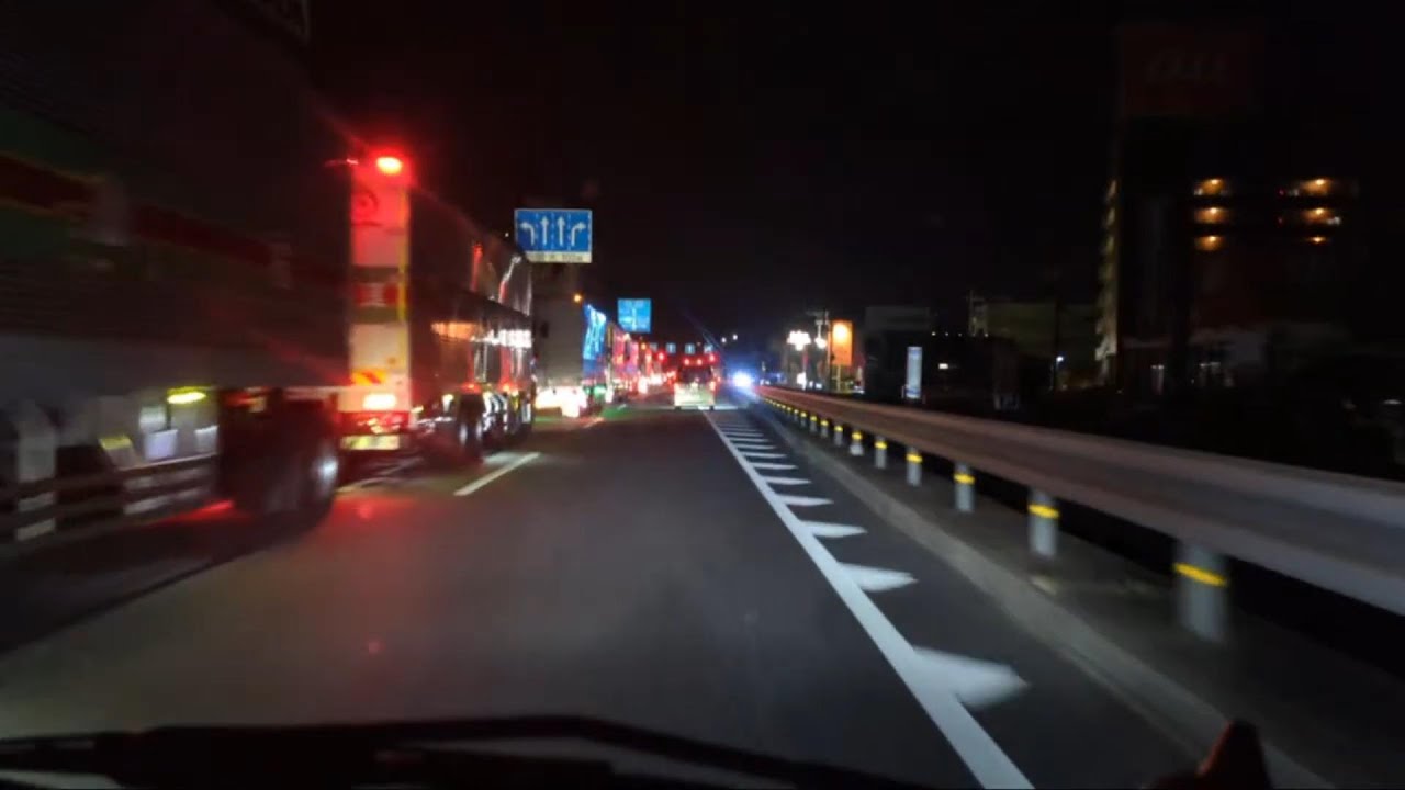 山陽自動車道の上りが福山東ICまで通行止めになると2号線はこんな感じ 2024年4月16日