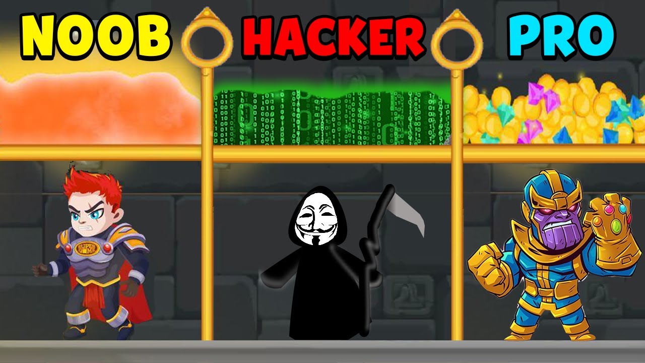 NOOB vs PRO vs HACKER - Hero Rescue