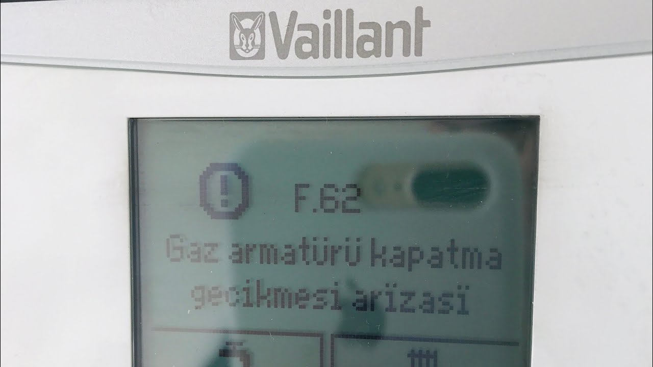 Vaillant F.62 Hatası Neden Olur