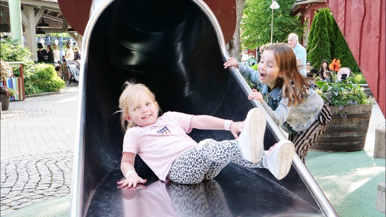Hailey åker Balder på Liseberg för första gången 😍