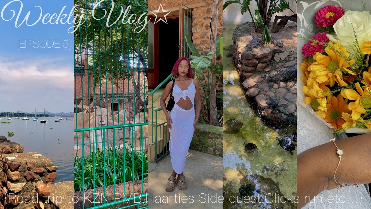 WEEKLY VLOG:Road trip to KZN PMB,Haarties side quest, clicks haul etc…|SOUTH AFRICAN YOUTUBER 