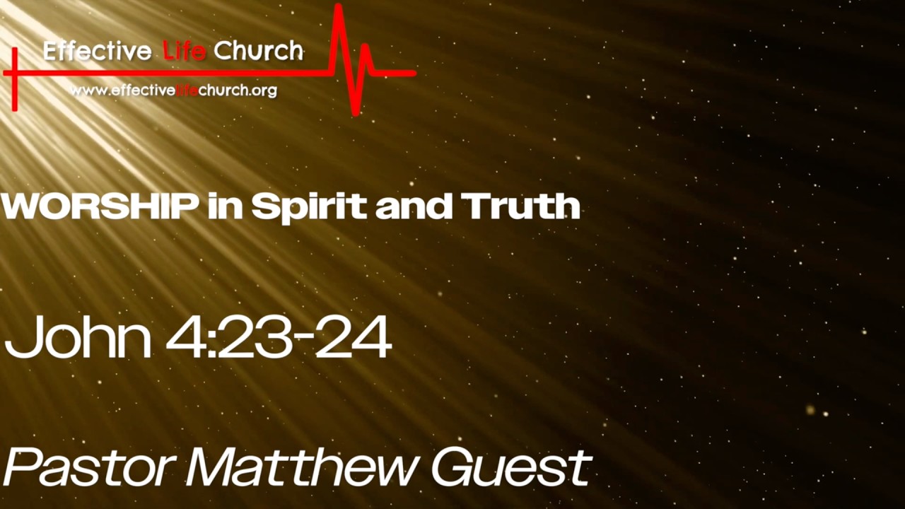 Is your Worship rooted in EMOTION, or in CHRIST?