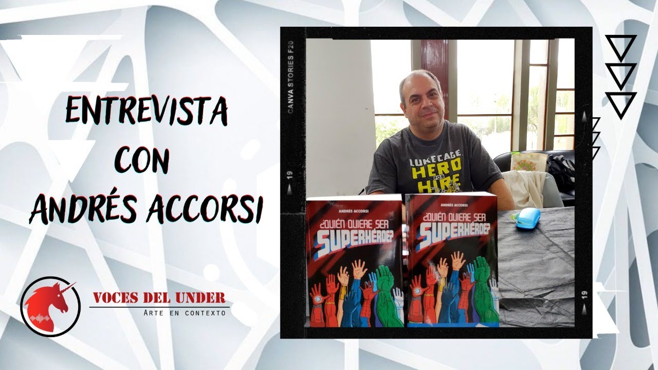 &iquest;Quien quiere ser superh&eacute;roe? De Andr&eacute;s Accorsi