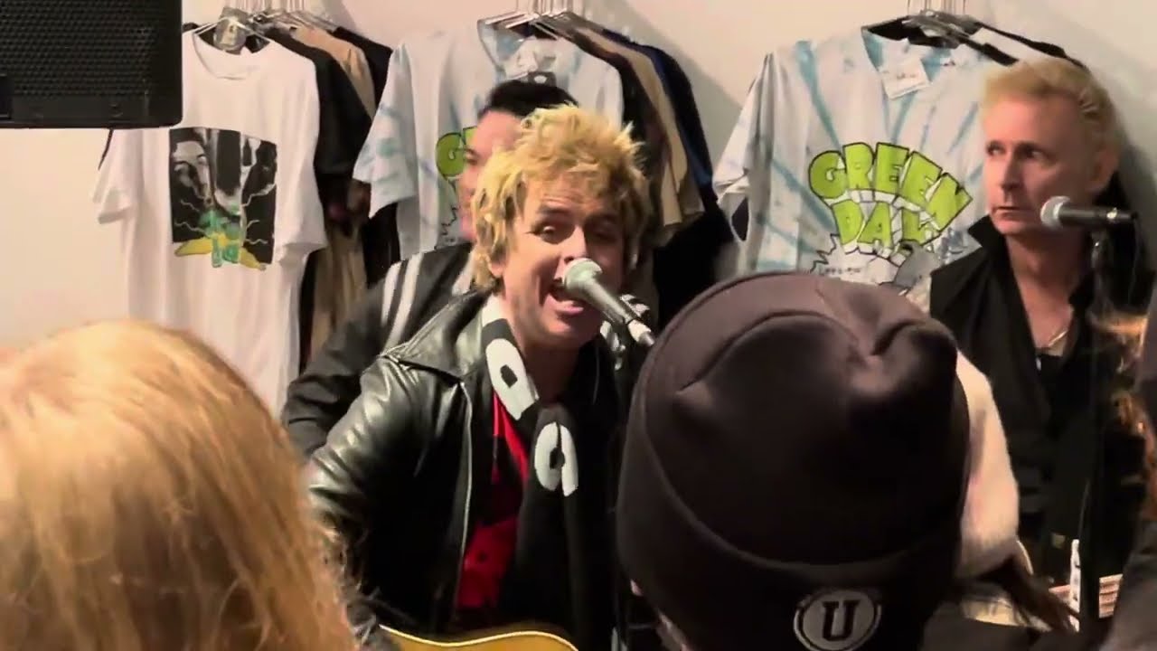 Green Day -  Dilemma (acoustic / live) - Rough Trade NYC - 01/19/2024