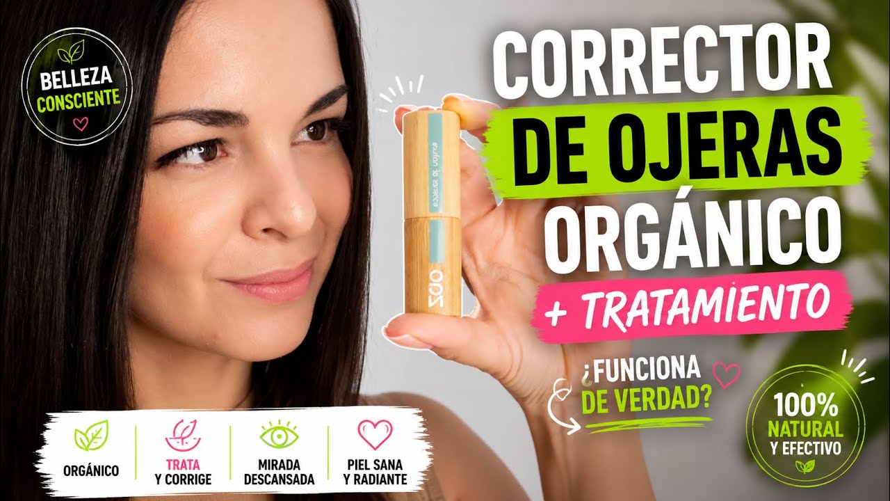 ZAO MAKEUP | CORRECTOR DE OJERAS ORGÁNICO 💚 TRATAMIENTO.