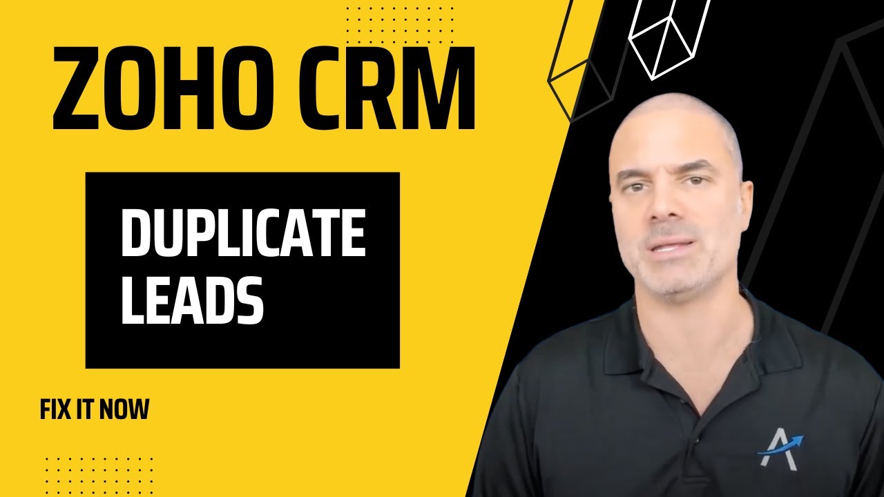Zoho CRM — Дублирующиеся лиды