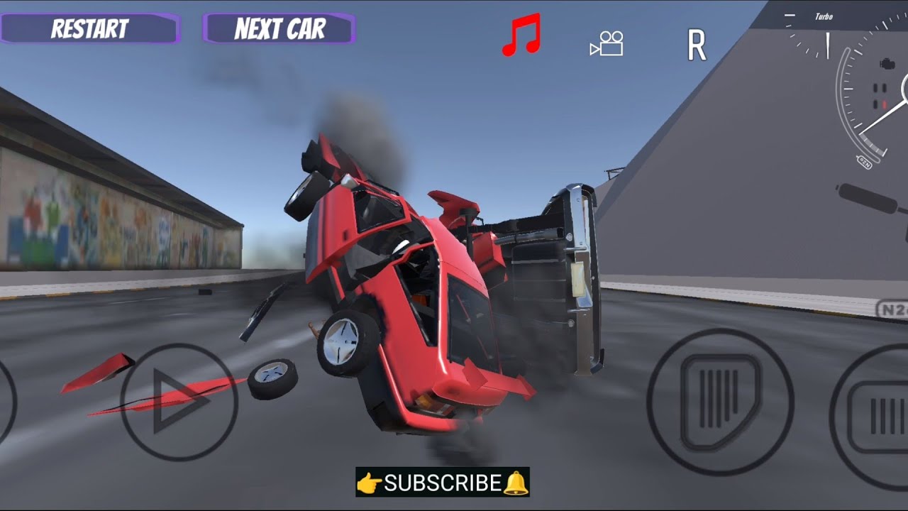 BeamNg Car Drive || Crash Test Dummy || Car Crash Video || Part 3