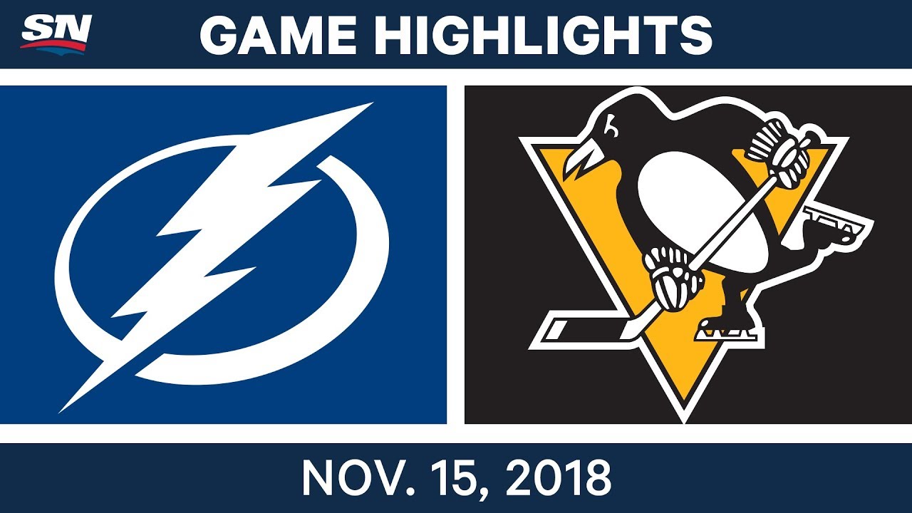 NHL Highlights | Lightning vs. Penguins &ndash; Nov. 15, 2018